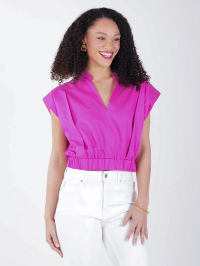 Evie Top Raspberry Rose