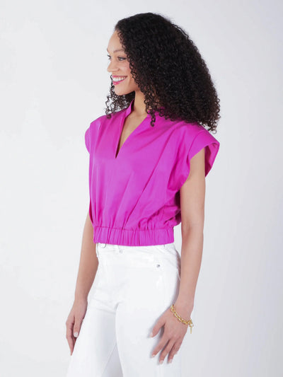Evie Top Raspberry Rose