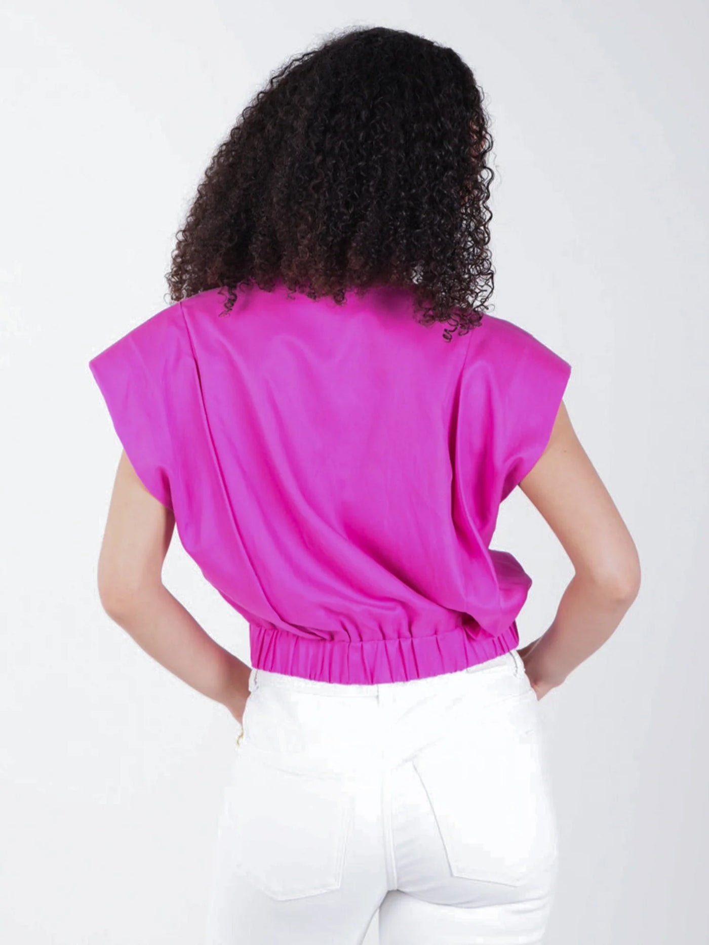 Evie Top Raspberry Rose