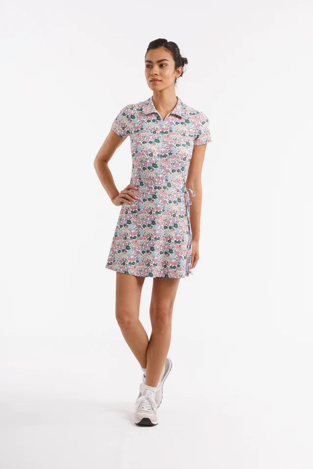 Ivy Forest Dress - Poppies