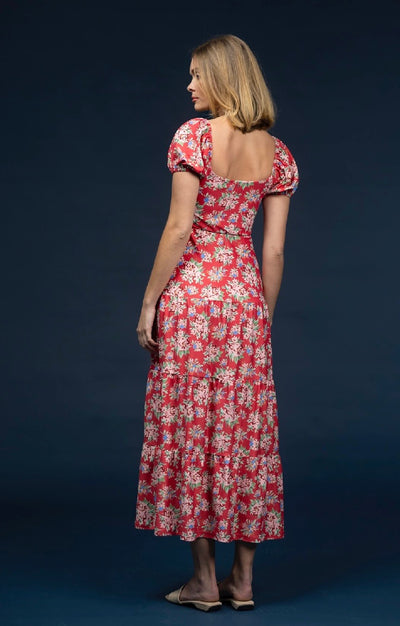 Heidi Geranium Dress