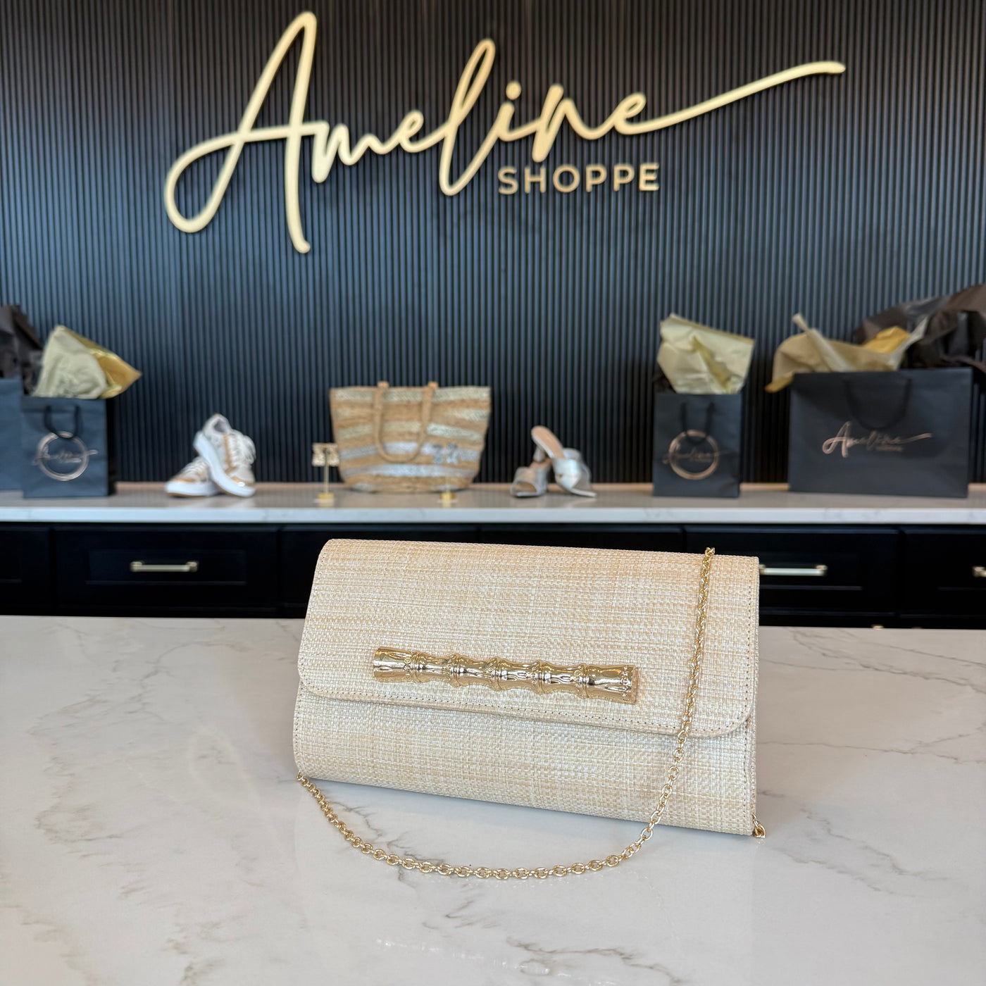 Bamboo Bar Avery Clutch