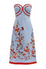 Hayden Midi Dress-Seascape