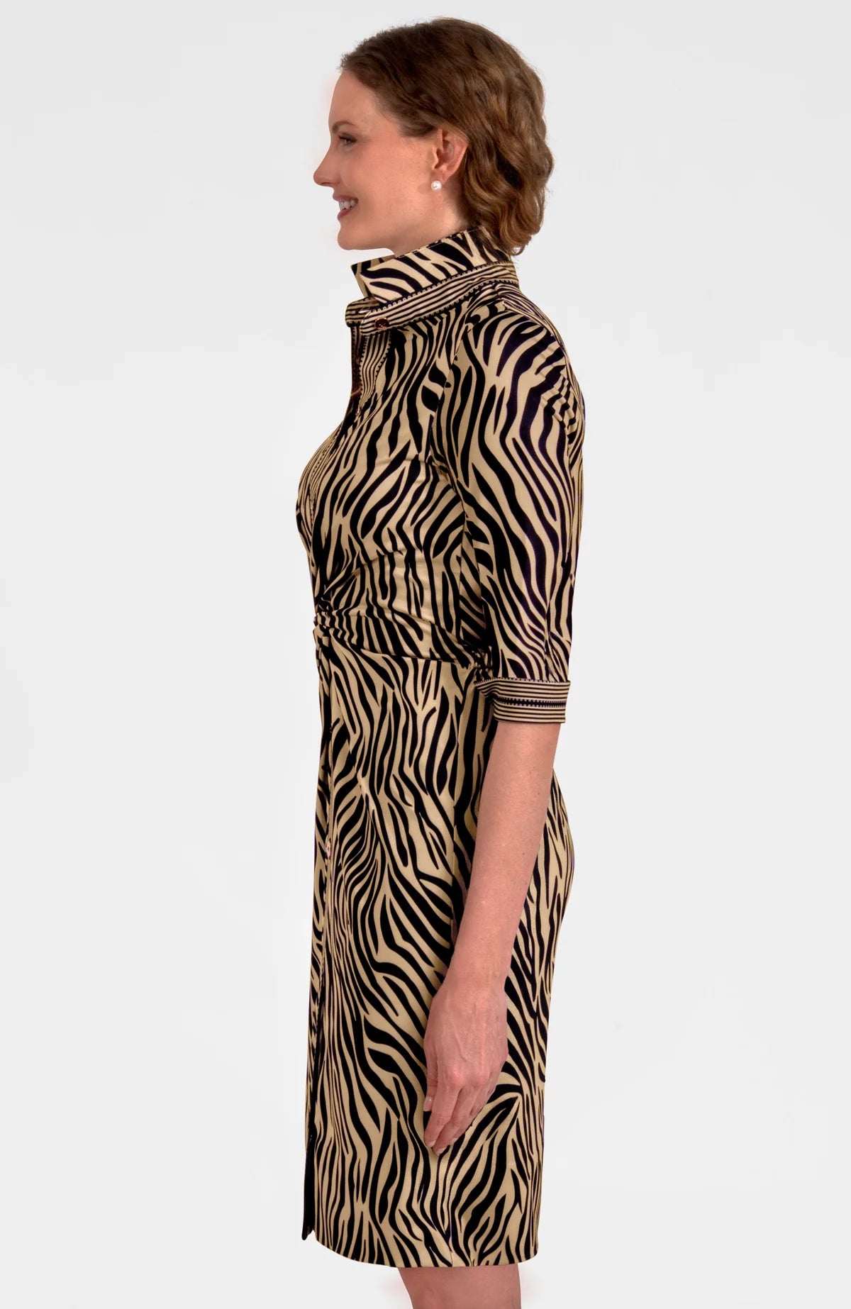 Twist & Shout Dress - Animal Instinct