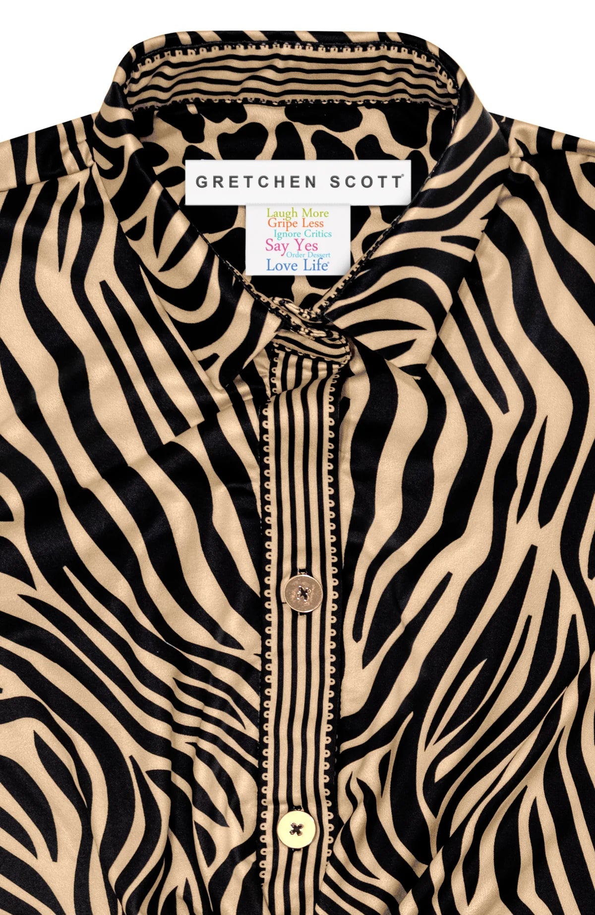 Twist & Shout Dress - Animal Instinct