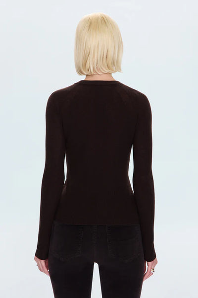 June Feather Weight Sweater-Mocha