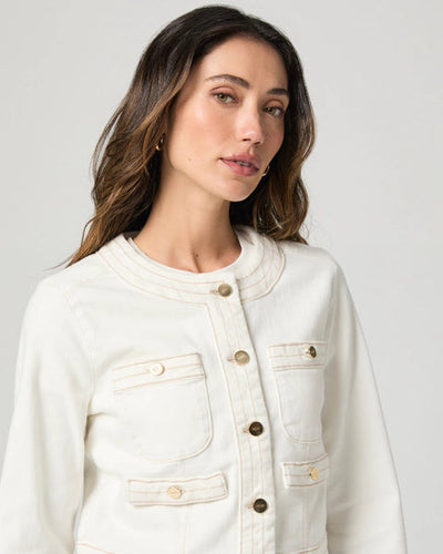 Kiya Jacket-Toasted Ecru