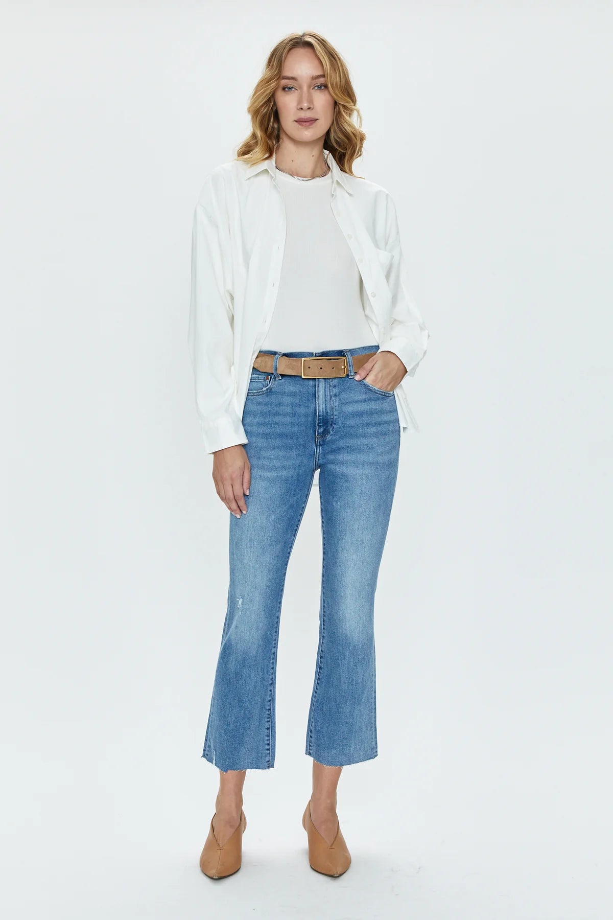 Lennon Cropped Boot Cut-Zuma