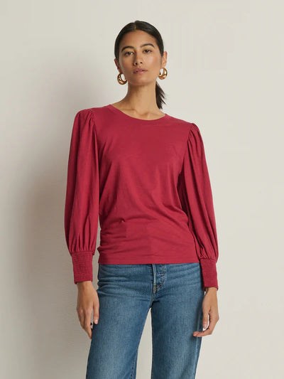 Loren Peasant Tee-Sangria