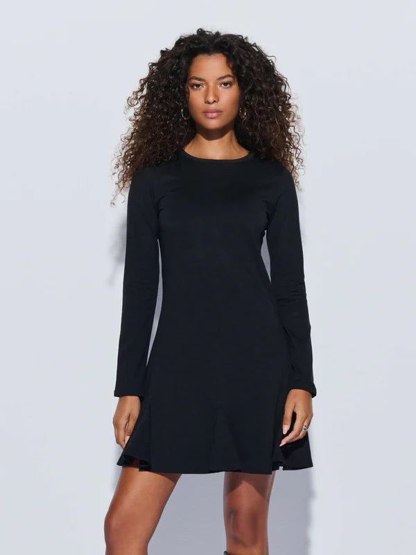 Lyla Dress-Jet Black