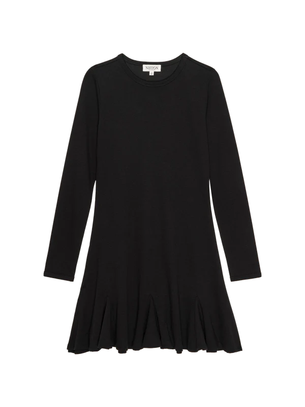 Lyla Dress-Jet Black