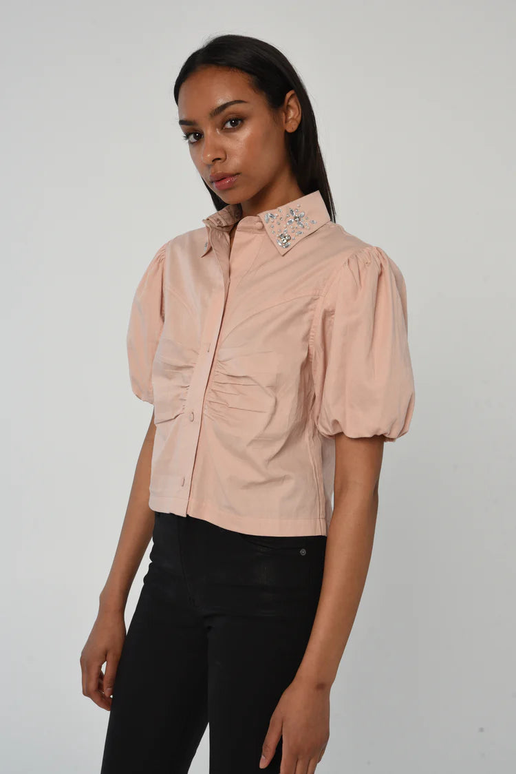 Jamie Top-Peach Whip