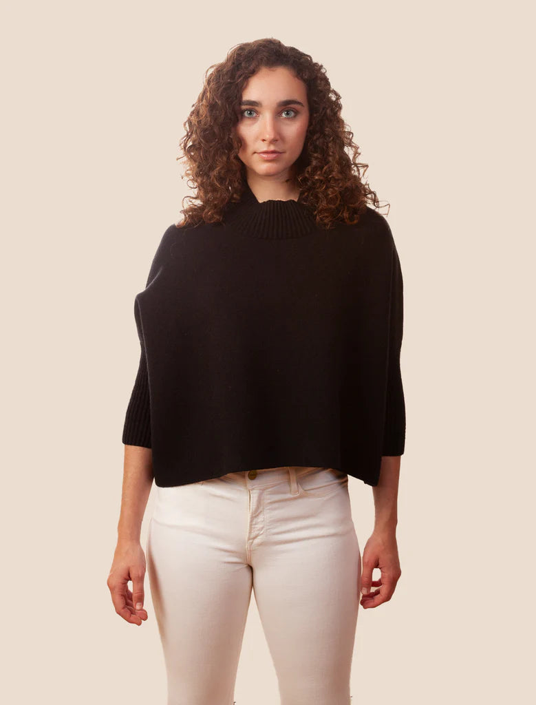 Aja Knit Sweater-Black