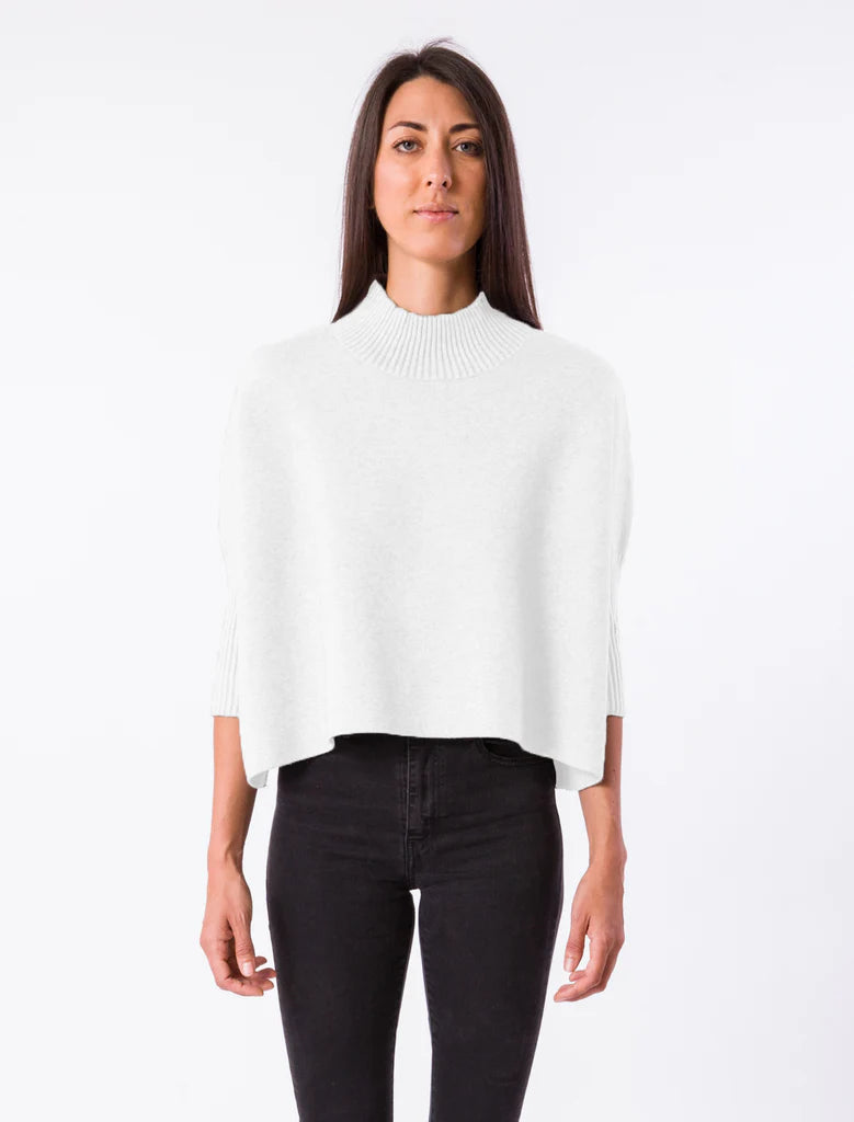 Aja Knit Sweater-Off White