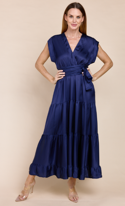 Mishal Dress-Navy