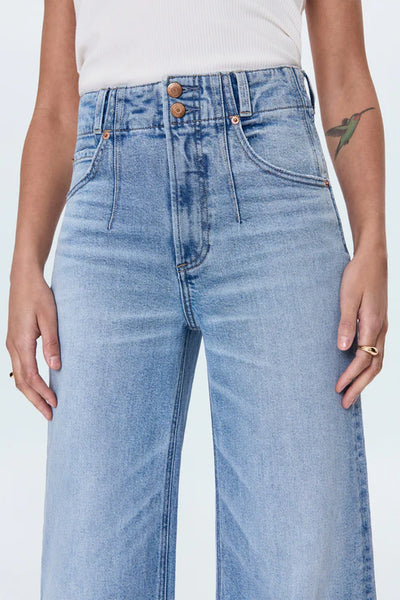 Lana Double Button High Rise Ultra Wide Leg-Terrace