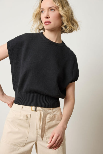 Wedge Sweater Black