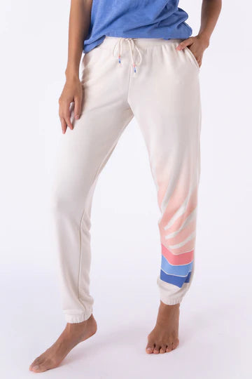 Sunrise Stripes Banded Pant