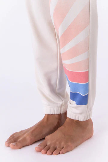 Sunrise Stripes Banded Pant