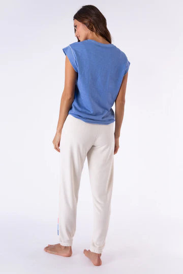 Sunrise Stripes Banded Pant