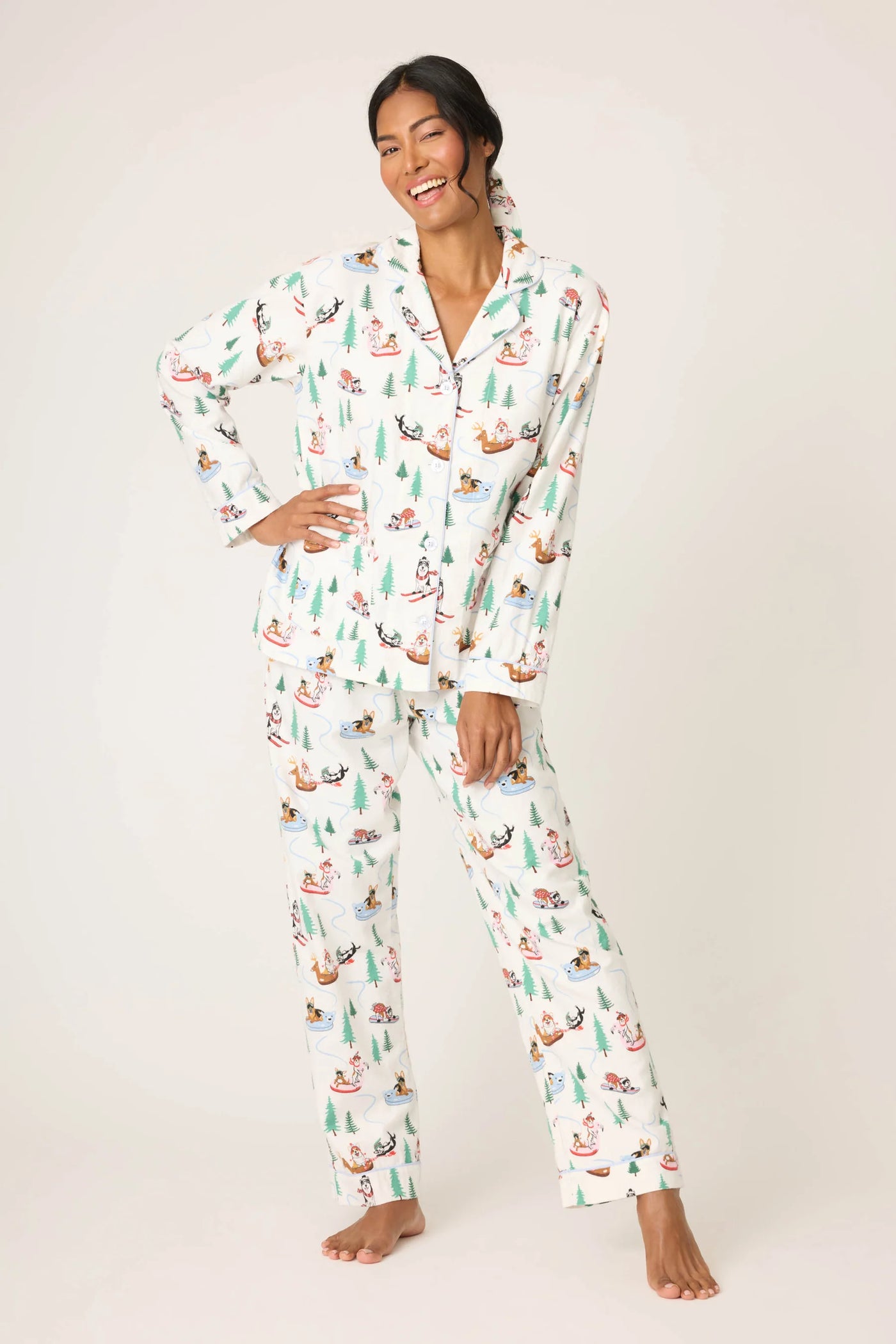 Christmas Pajama Set-Sleigh All Day