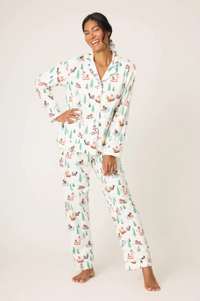 Christmas Pajama Set-Sleigh All Day