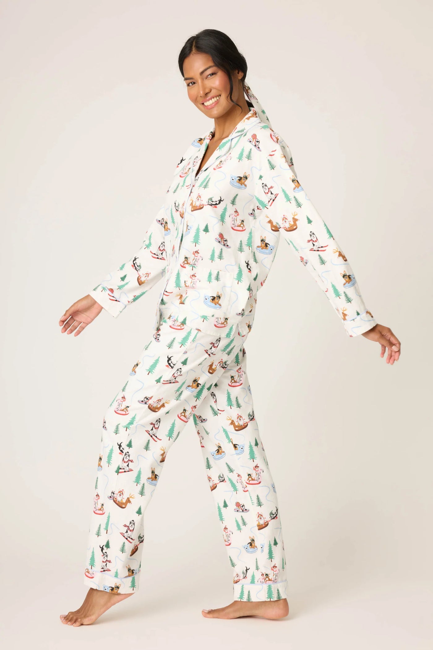 Christmas Pajama Set-Sleigh All Day