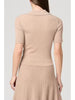 Una Top-Beige Marl