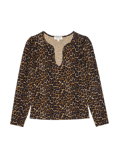 Sabrina Tee-Winter Leopard