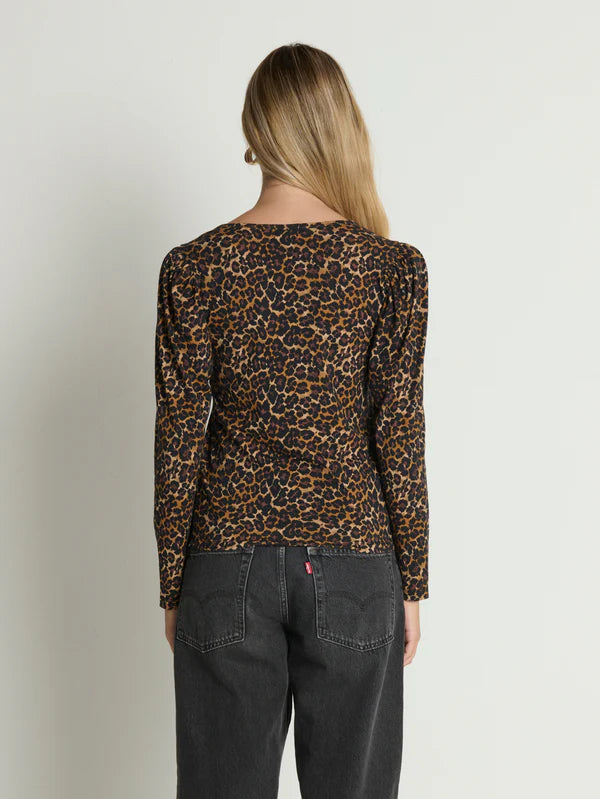 Sabrina Tee-Winter Leopard