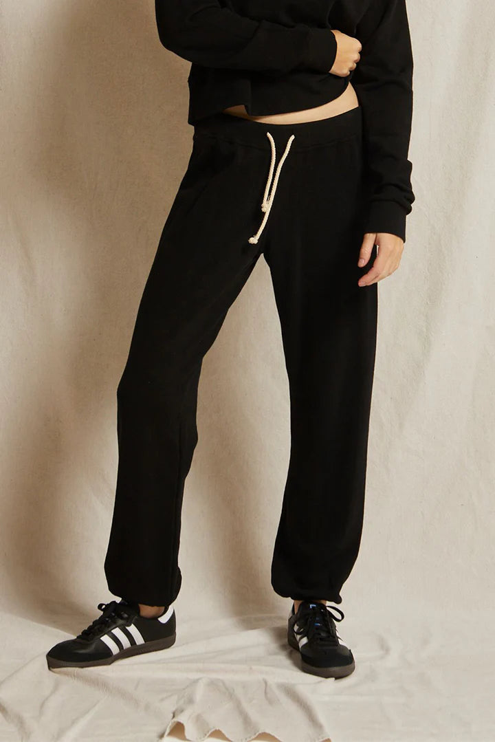 Toni French Terry Jogger-True Black