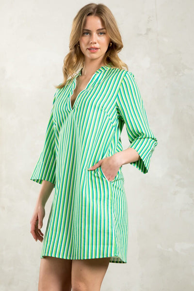 Midori Midi Linen Dress