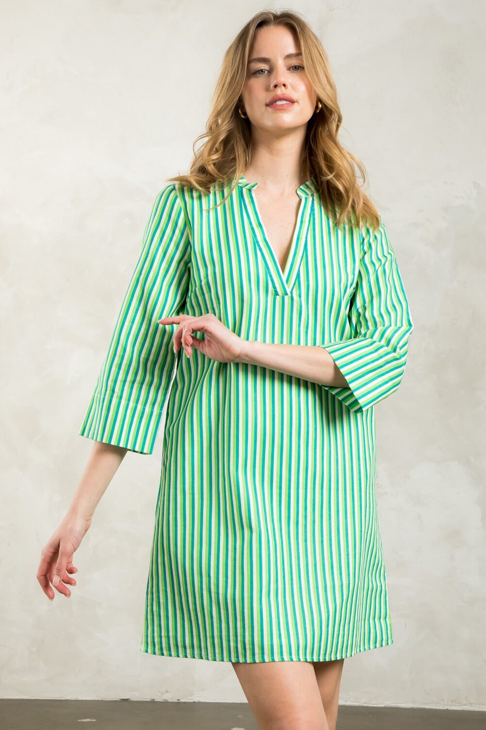 Midori Midi Linen Dress