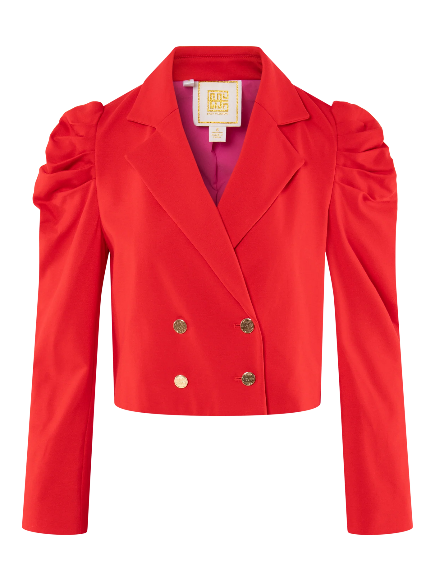 Margo Blazer-High Risk Red