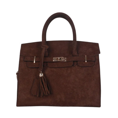 Margo Faux Suede Handbag
