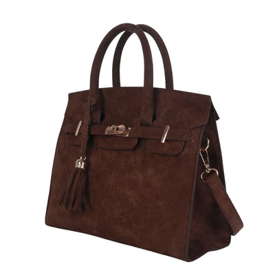 Margo Faux Suede Handbag