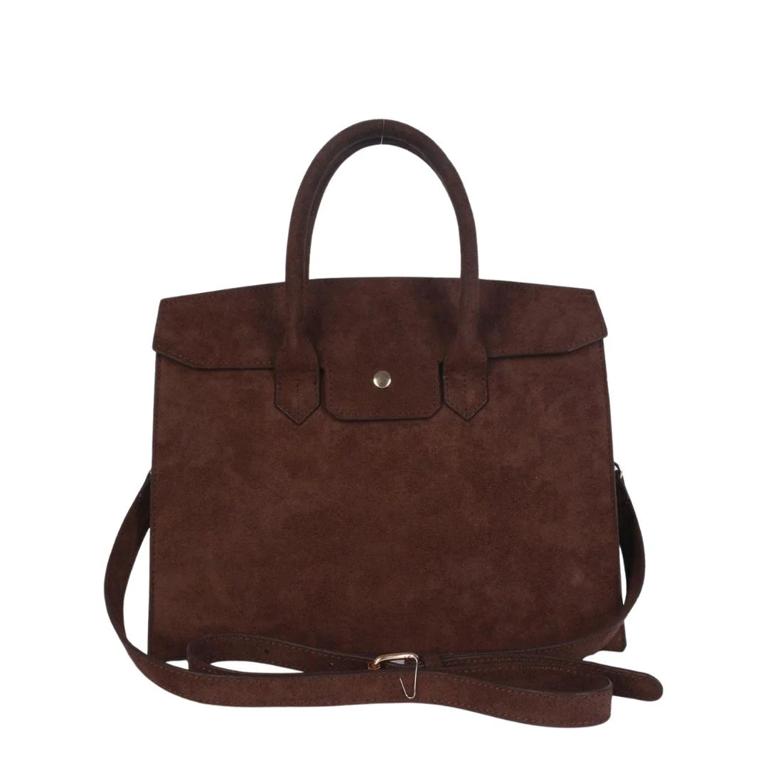 Margo Faux Suede Handbag