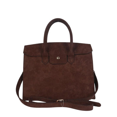 Margo Faux Suede Handbag