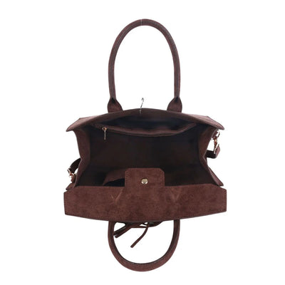 Margo Faux Suede Handbag