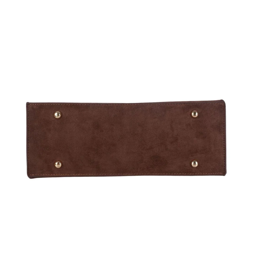 Margo Faux Suede Handbag