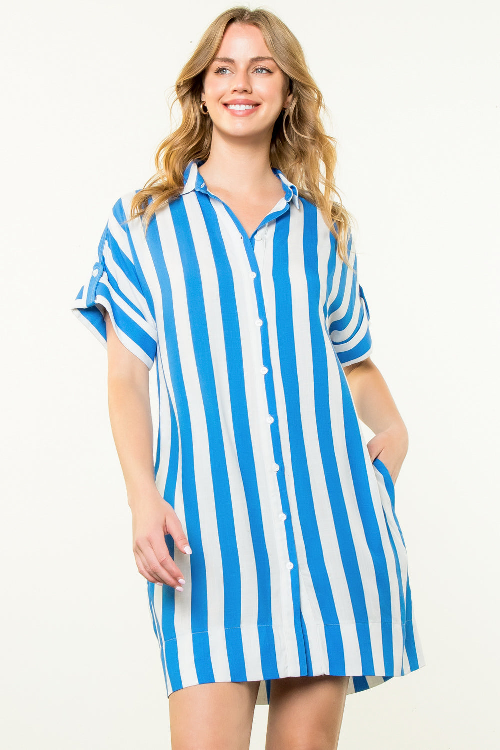 Nautical Striped Dress