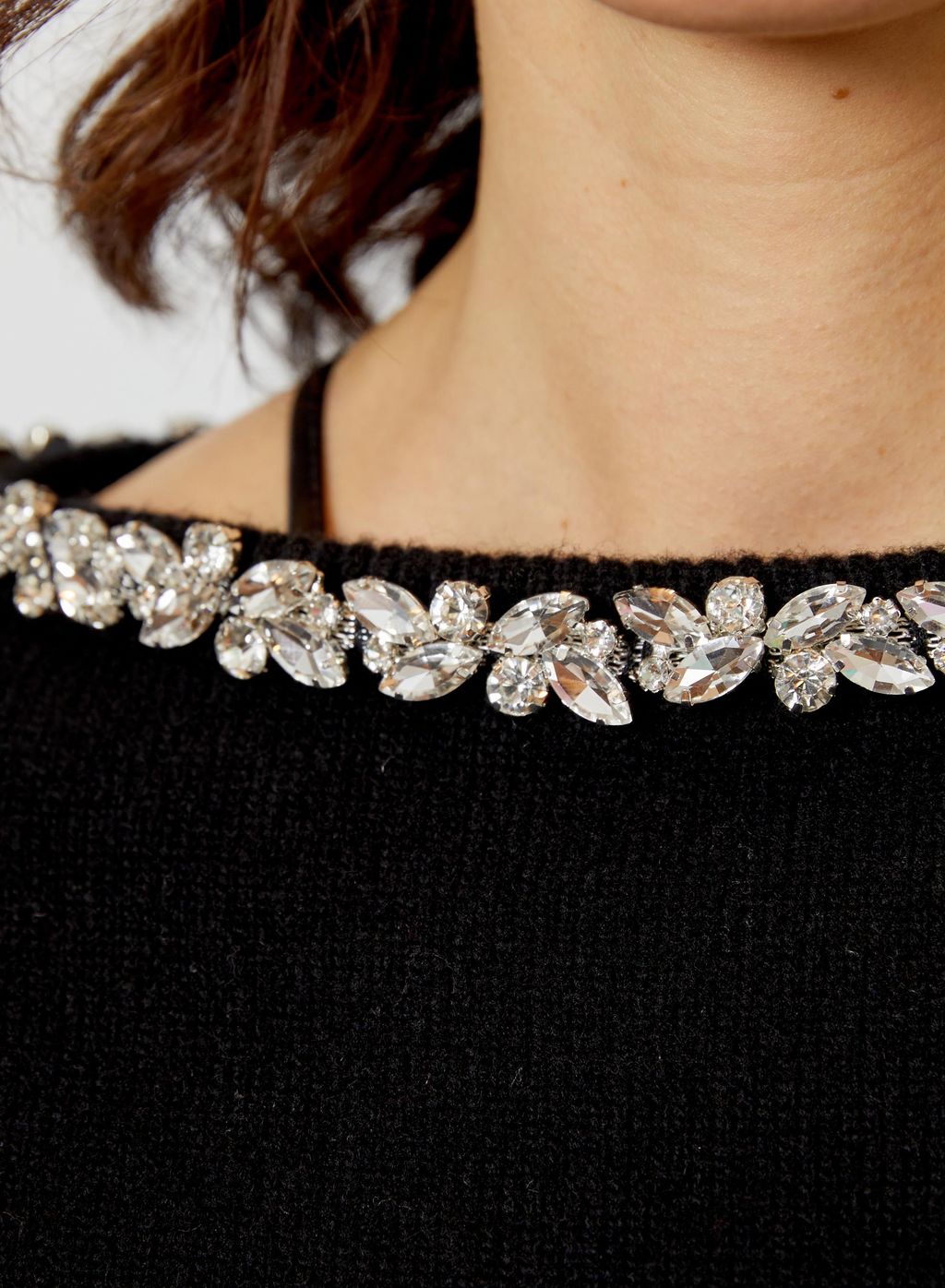 Jessie Sweater Dress Combo-Black