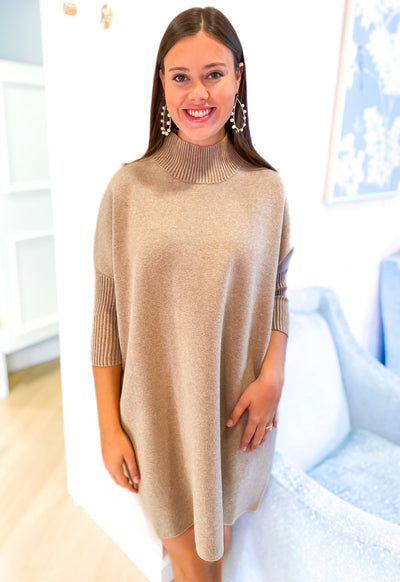 Aja Sweater Dress-One Size