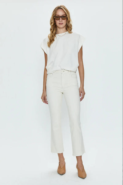 Lennon Cropped Boot-Sandstone