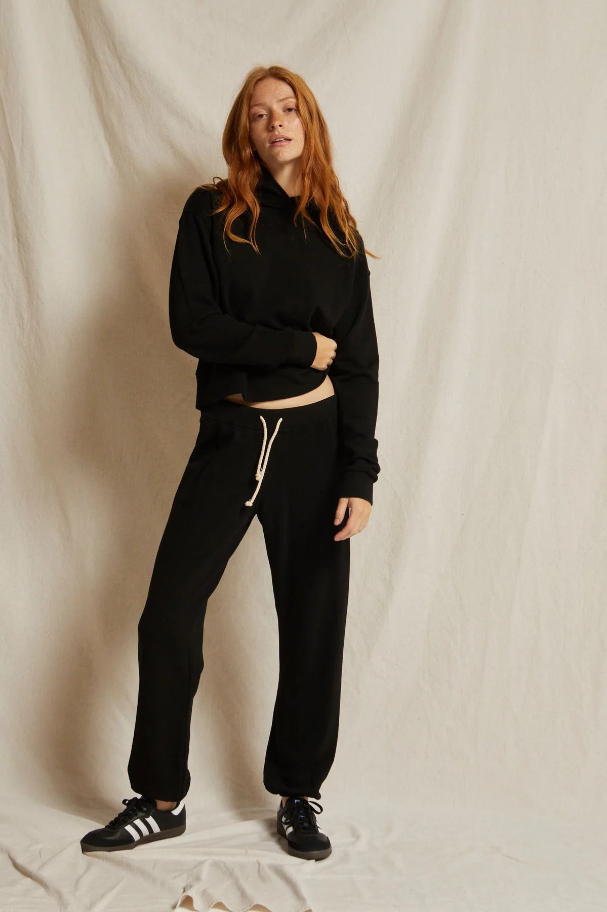 Toni French Terry Jogger-True Black