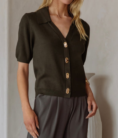 Knit Top Gold Twist Closures