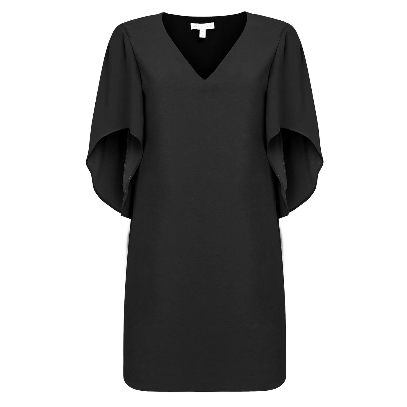 Meredith Dress-Black Crepe