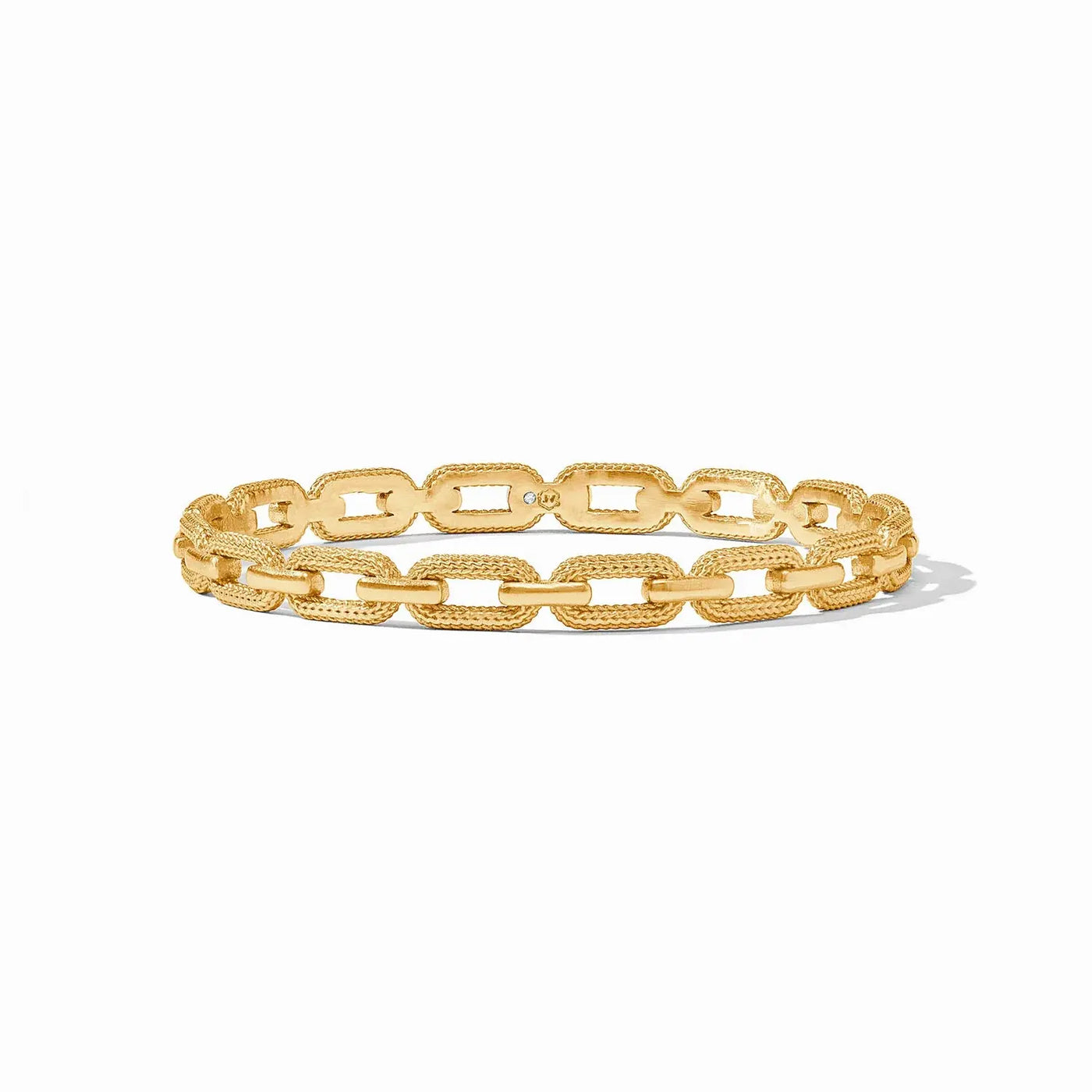 Cheval Paperclip Bangle-Gold-S