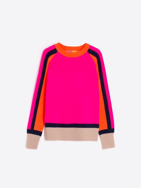 Vilagallo Vibrant Colorblock Sweater