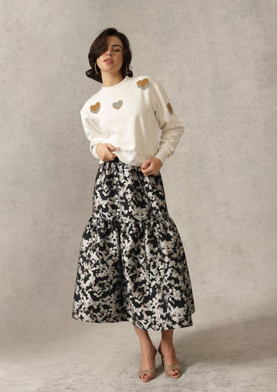 Gigi Sweatshirt-Ivory